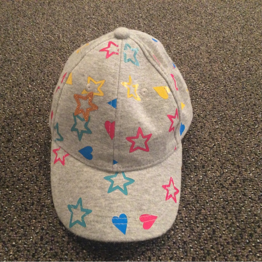 Sears Girl’s Stars And Hearts Baseball, One Size